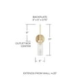 thumbnail image 6 of Austin Allen - Riley - 1 Light Wall Sconce In Modern Style-17 Inches Tall and 5, 6 of 10