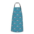 thumbnail image 2 of Bingfone Cartoon Whale Apron Gifts For Men, Women Professional Grade Chef Apron for Kitchen,BBQ & Grill, 2 of 8