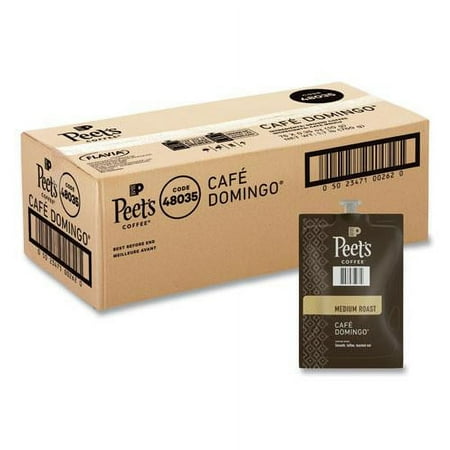 FLAVIA 48035 Peet's Coffee Freshpack - Cafe Domingo (76/Carton)