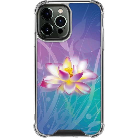 Skinit Floral Patterns Lotus iPhone 14 Pro Max Clear Case