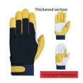 thumbnail image 2 of Work Gloves Sheepskin Driver Safety Protection Wear Safety Workers Welding Gloves Repair Protective Gloves ,Wide Use, 2 of 8