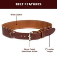thumbnail image 3 of Cinturón de trabajo Occidental Leather 3 Ranger Leather OxyRed, 3 of 6