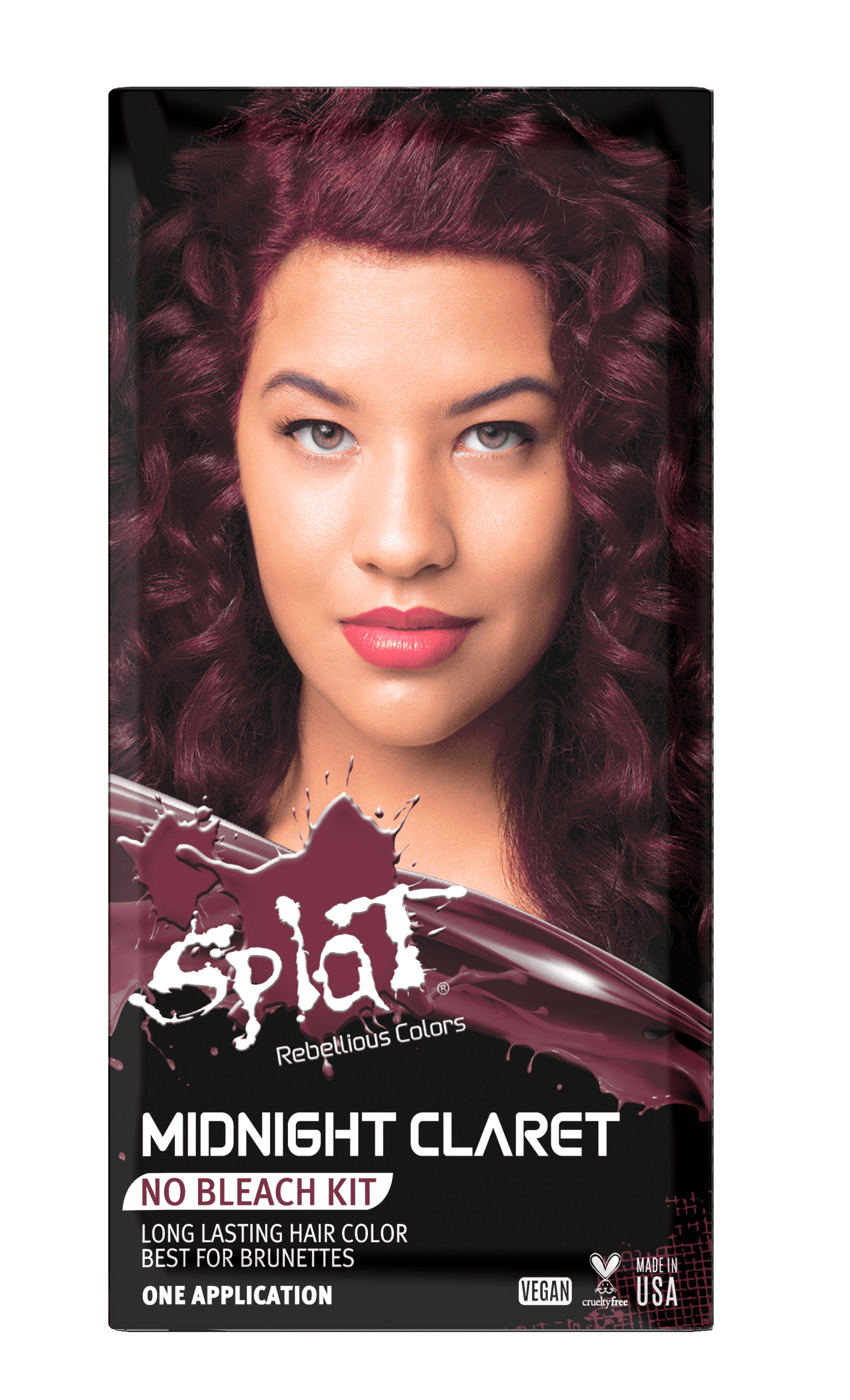 Splat Midnight Claret Dye, Semi-Permanent Red Hair Color - Walmart.com