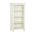 thumbnail image 4 of Shaker Cottage Bookcase with 4Adjustable Shelves, 100 lbs Capacity, Hardwood, Ivory Finish, 24 in. W x 14 in. D x 48 in. H, 4 of 7