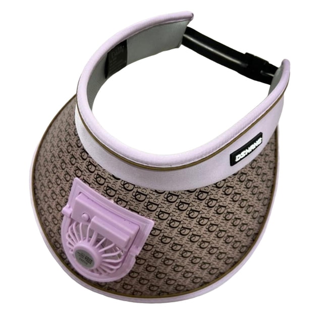 Sombrero de enfriamiento del ventilador Sunnimix ventilador Eléctrico de refrigeración verano Para Deportes de Playa violeta