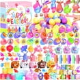 thumbnail image 1 of Juego de juguetes OCTERIC para huevos de Pascua, 200 unidades con 100 huevos de plástico, 1 of 6
