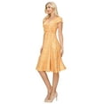thumbnail image 4 of Haute Edition Women's V-Neck Skater Dress, 4 of 4