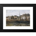 thumbnail image 2 of Alexander Karlovich Beggrov 18x14 Black Modern Framed Museum Art Print Titled - View of Concarneau (1883), 2 of 5