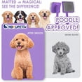 thumbnail image 3 of Large Slicker Brush for Dogs – 3pc Grooming Kit with Undercoat Rake & Comb, Deshedding Pin Brush for Mats & Shedding on Long-Haired & Double-Coated Dogs, Cats, Poodles & Goldendoodle, Purple, 3 of 8