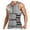 A1Grey, variant on Huowey Men Sauna Vest Hot Sweat Waist Trainer Corset Neoprene Tank Top Sleeveless Sport Running Shapewear Slim Shirt Workout Suit,Grey,S