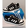 thumbnail image 1 of New RARE Men's Adi-das Forum Low Panda Black White Lifestyle Shoes GW0695 - US 10, 1 of 6