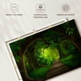 thumbnail image 6 of Elephant Stock Fairyland Forest Wall Art - Horizontal Canvas Wall Art - Living Room Wall Decor - Nature Canvas - Black And Brown Decor - 12" x 8", 6 of 8