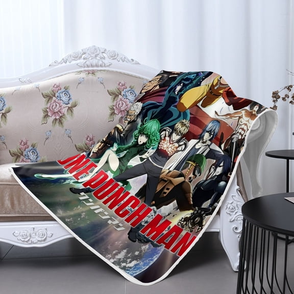 One Punch Man: Wanpanman Ice Silk Blanket.40"x50"