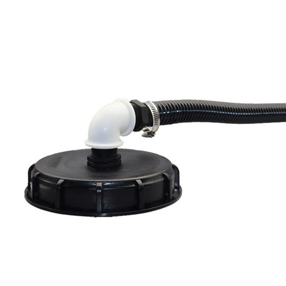 Fankenuo 1pc IBC Cover Hose Kit Automatic Filling Machine IBC Cover DN 150 With 25/32mm Spiral Hose Hose Clamps And Connection Kit 25mm