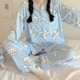 thumbnail image 1 of Sanrios Kawaii Pajamas Cinnamoroll Cute Cartoon Korean Dormitory Home Clothes Girlfriend Gift, 1 of 4