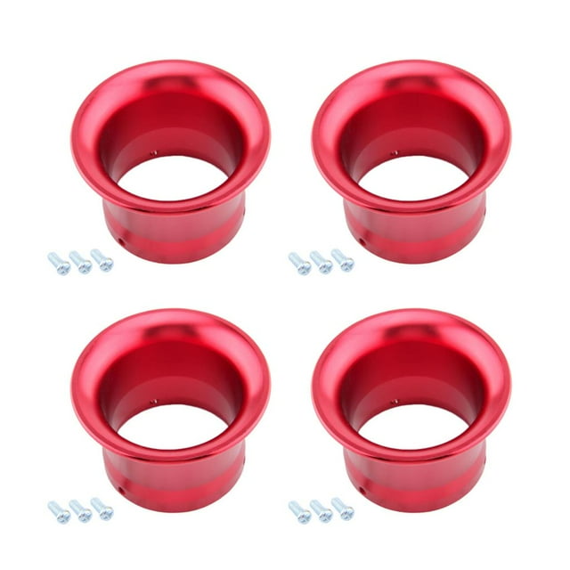 Embudo de apilamiento de velocidad de bocina de filtro de aire frío de 4 Cola Embudo Turbo Horn