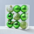 thumbnail image 6 of Christmas Balls Ornaments for Christmas Tree Christmas Hanging Decoration Sets for Xmas Tree Christmas Decoration 2.36in x 9 Pack, 6 of 6