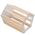 thumbnail image 3 of Casa de madera minimalista pentagonal para hámster, transparente y ventilada, para hámster Golden BearS, 3 of 14