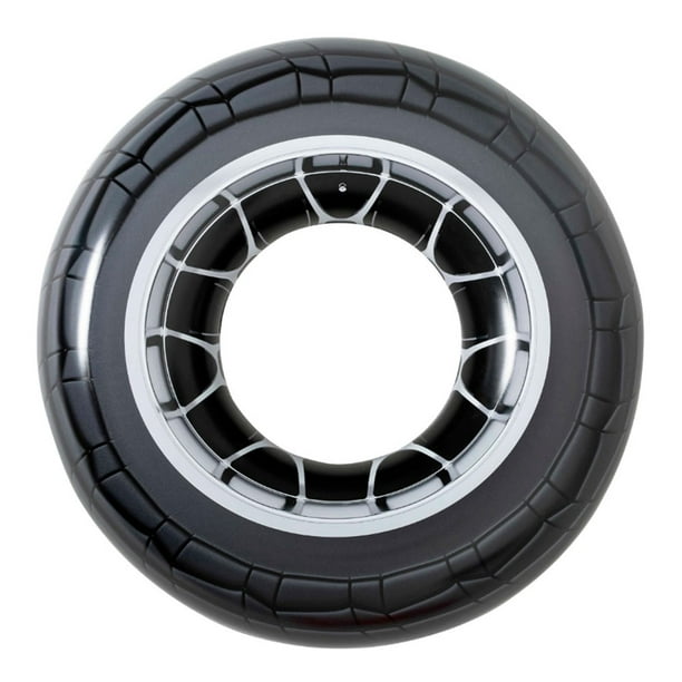 Inflable Flotador Diseño de Llanta Con Detalle de Rin Bestway Plástico Resistente
