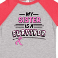 thumbnail image 4 of Inktastic My Sister is a Survivor Breast Cancer Awareness Boys or Girls Toddler T-Shirt, 4 of 5