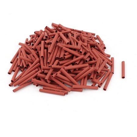 Tubing Heat Shrink Polyolefin Sleeves - 340pcs 2.5mm Dia 30mm Long Polyolefin Heat Shrink Tubing Wire Wrap Sleeve