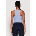 thumbnail image 5 of Womens Basic Cropped Racerback Tank Top, 5 of 5
