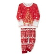 thumbnail image 3 of Meihuid Holiday Christmas Family Pajamas Matching Set Moose Xmas Pjs for Couples and Kids Baby Sleepwear, 3 of 10