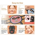 thumbnail image 4 of LED Light Therapy Mask(FM-02), Blue & Red Light Face Mask, Rechargeable & Portable for Travel and Home Use, 4 of 7