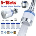 thumbnail image 3 of Faucet Water Filter Element Remove Chlorine Heavy Metals Filtered Showers Head Bath Filtration Purifier Soften Hard Water, 3 of 9