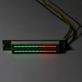 Mini Dual 12bit LED Music Level Indicator Module Adjustable Light Speed