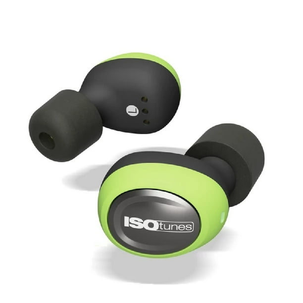 Iso TunesIT14 Safety Green Wireless Bluetooth Earbuds