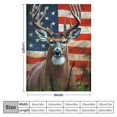 thumbnail image 4 of COMIO Hunting Gifts for Men Blanket Throw - Gifts for Hunters Dad Women Birthday Christmas Deer Hunter, 4 of 6