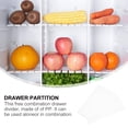 thumbnail image 4 of 34 Pcs PP Drawer Dividers Free Combination Organizer Adjustable Drawer Partition, 4 of 7