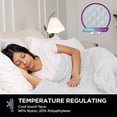 thumbnail image 4 of Brookstone Cooling Throw Gray, Solid Print, Nylon Polyethylene, Knit, 1 Piece, Standard Size, 4 of 12
