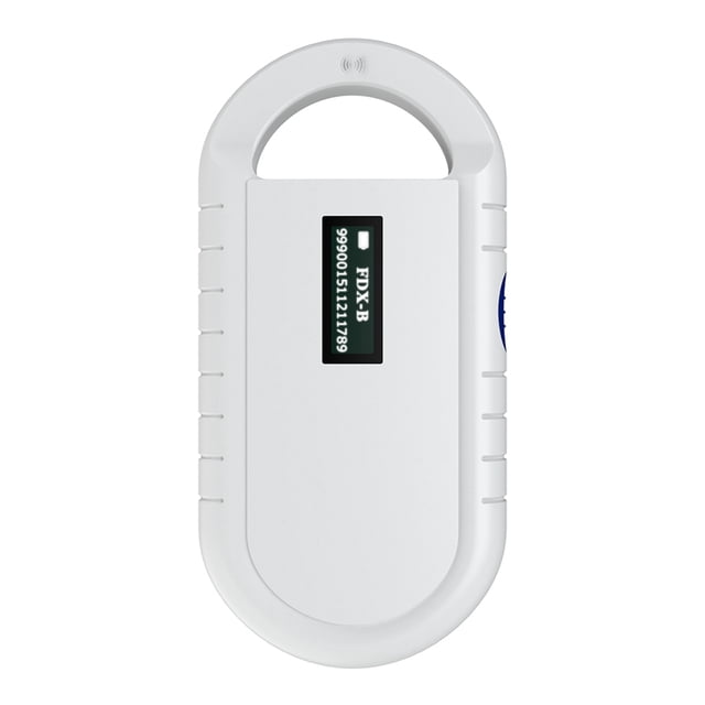 Lector portátil de chips para animales, escáner de microchip para mascotas, lector RFID universal