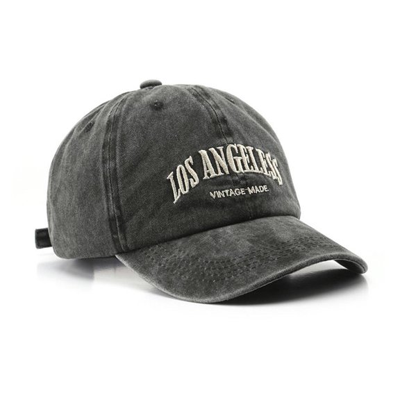 Unisex Retro Letter Embroidered Baseball Cap, Sunscreen Outdoor Sports Hat