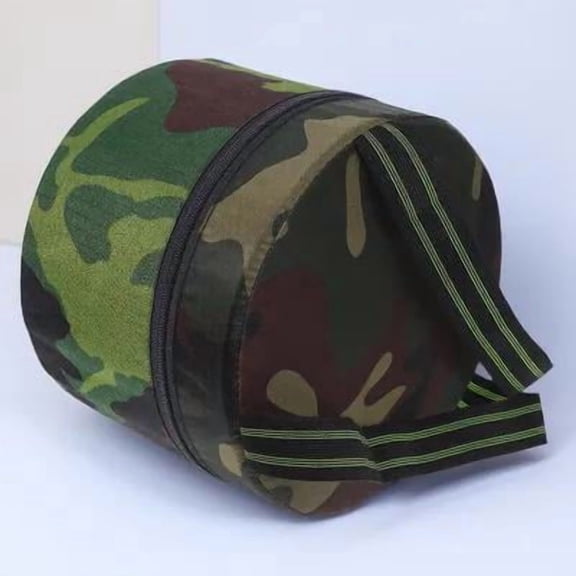 SOPOTUTU 1Pc Portable Garden Stool Made of Metal and Cloth with Zipper for Home Or Garden