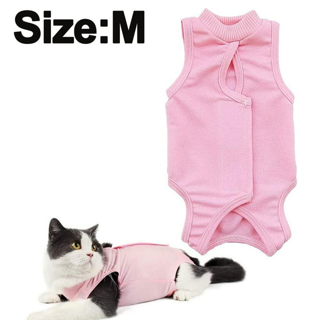 Cat Professional Recovery Suit for Abdominal Wounds Or Skin Diseases,E
