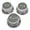 Chrome, variant on AxLabs Strat-Style Knob Set (3)
