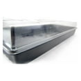 thumbnail image 3 of Plant Tray Clear Plastic Humidity Domes: Pack of 5 - Fits 10 Inch x 20 Inch Garden Germination Trays - Greenhouse Grow Covers 5 Pack, 3 of 3