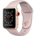thumbnail image 1 of Apple Watch Série 3 Aluminium 38mm A1860 (GPS + Cellulaire) Or (Grade A+), 1 of 2