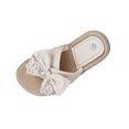 thumbnail image 1 of Plantillas para los Pies Planos de la Moda Floral Arco Redondo Del Dedo Del Pie Abierto Zapatillas Planas, Diapositivas Al Aire Libre de Interiores Informales, 1 of 8