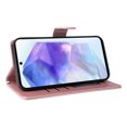 thumbnail image 2 of JTCASES Compatible with Samsung Galaxy A55 5G 6.6 inch Case Wallet Flip Folio Case [Kickstand] with RFID Blocking Card Holders [Shockproof] and Wrist Strap Cover for Men Women Girls, Rosegold, 2 of 12