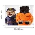 thumbnail image 2 of Tapestry Cat Police for Bedroom Wall Hanging 60 X90 IN, 2 of 3