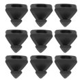 thumbnail image 4 of 18 Uds ganchos triangulares para colgar armario colgador de ropa extensor de conexión para ahorrar espacio negro, 4 of 14