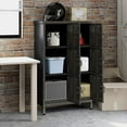 thumbnail image 5 of STANI Metal Locker Storage Cabinet, 47.3” Employees Industrial Steel Storage Locker Cabinet with Shelves and 6 Lockable Doors for Home, Office, 5 of 8