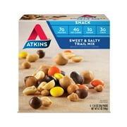 Atkins Snack Sweet & Salty Trail Mix, 1.34 oz, 5pack (Snack) Walmart