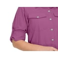 thumbnail image 3 of Little Donkey Andy Women's Stretch Quick Dry UPF50+ Long Sleeve Shirt for Hiking, Travel, Camping Size XS, 3 of 7