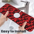 thumbnail image 6 of Sikiie Playing Cards Splash Guard for Sink Faucet-1 PC Super Absorbent Fast Drying Mat Sink Gadgets-Splash Guard for Kitchen, Sink Mat, 6 of 7