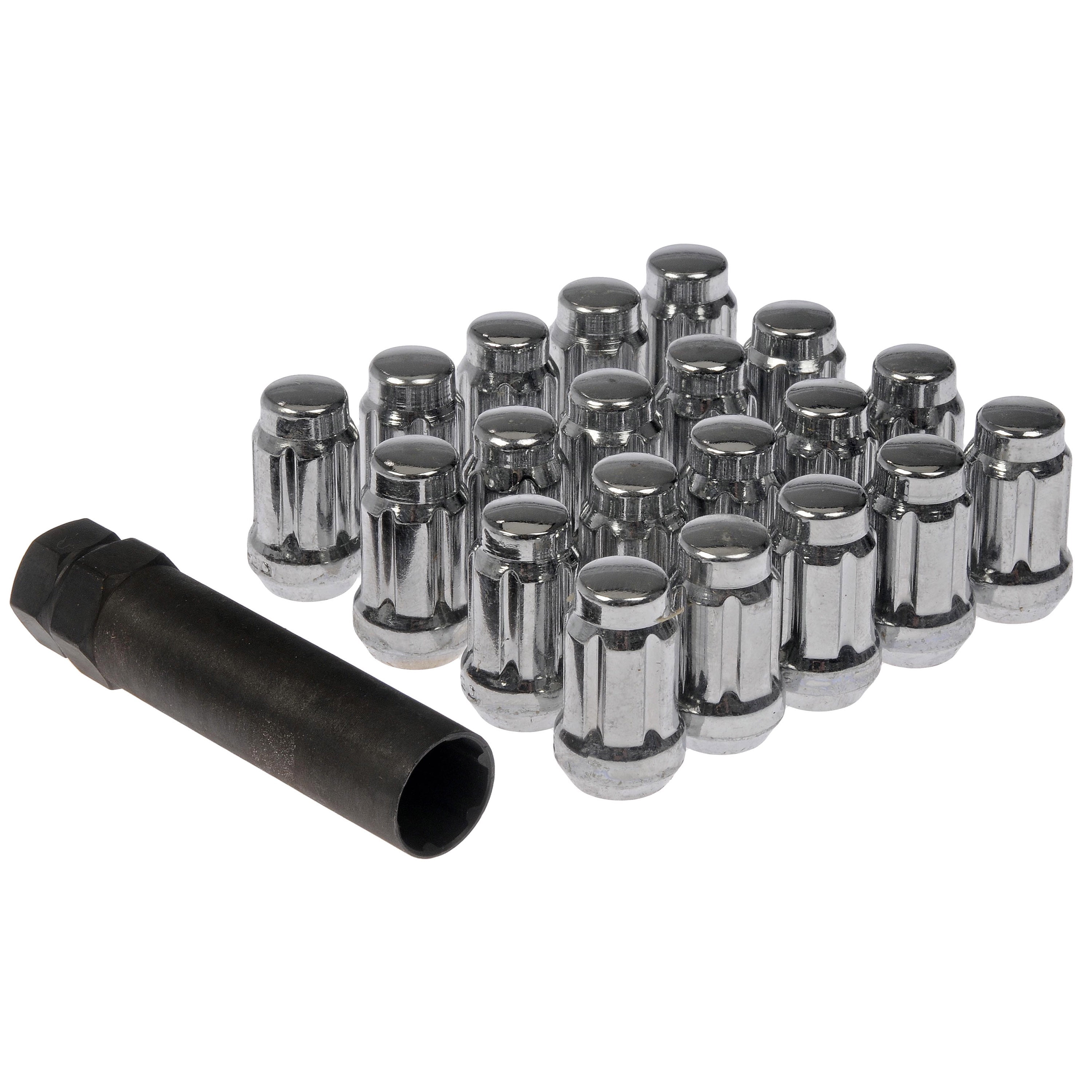 Dorman 711-455 Wheel Lock Set for Specific Models, Chrome (Pack of